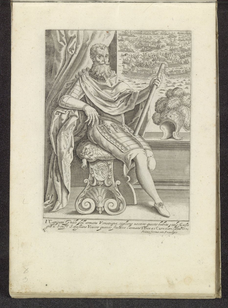 Admiraal Sebastiano Vernier en de Slag bij Lepanto Scènes uit het Venetiaanse leven (título de la serie) Habiti d