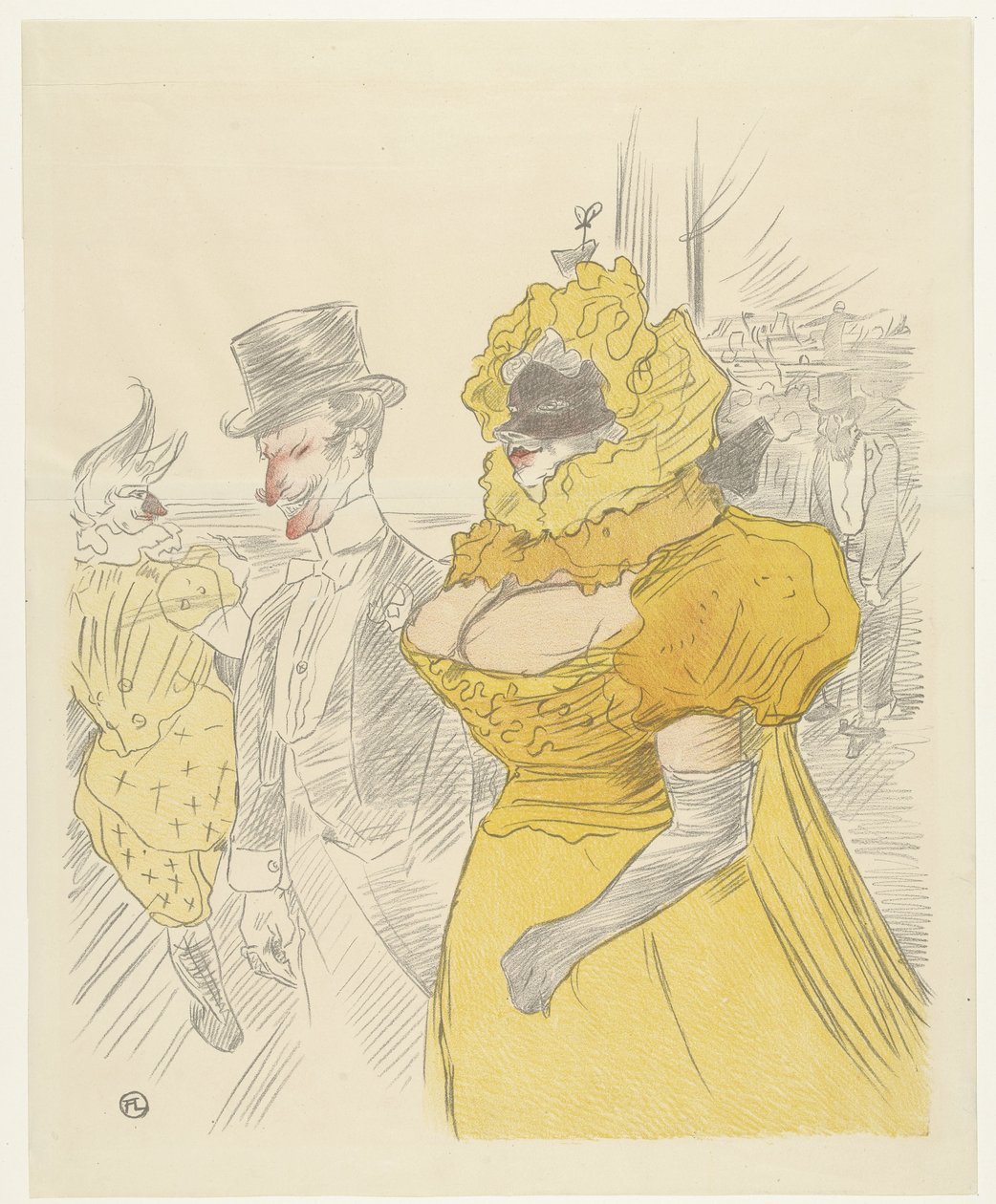 Cartel de Au Bal des Etudiants de Anonymous