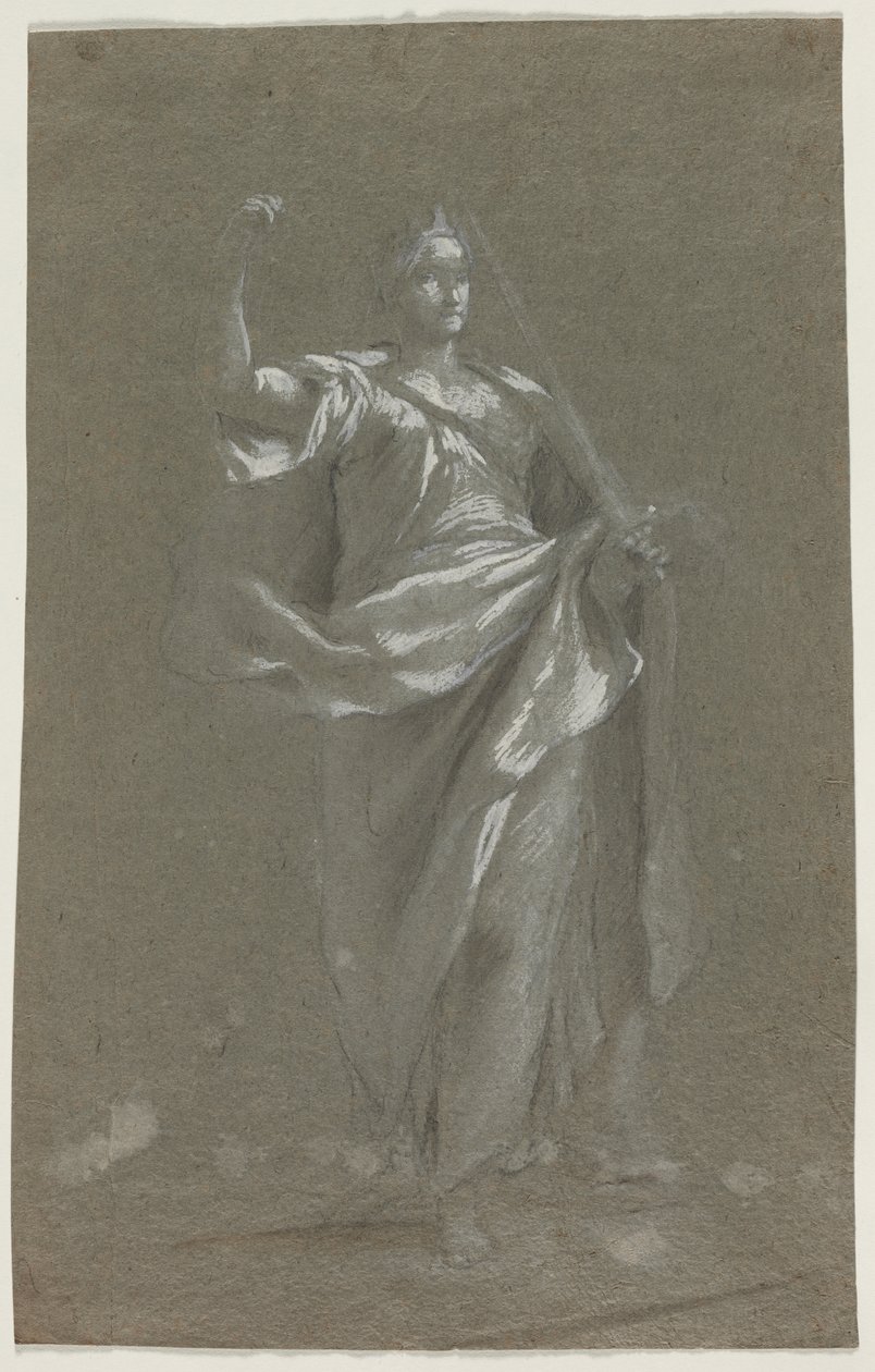 Allegorical Figure (recto) de Anonymous