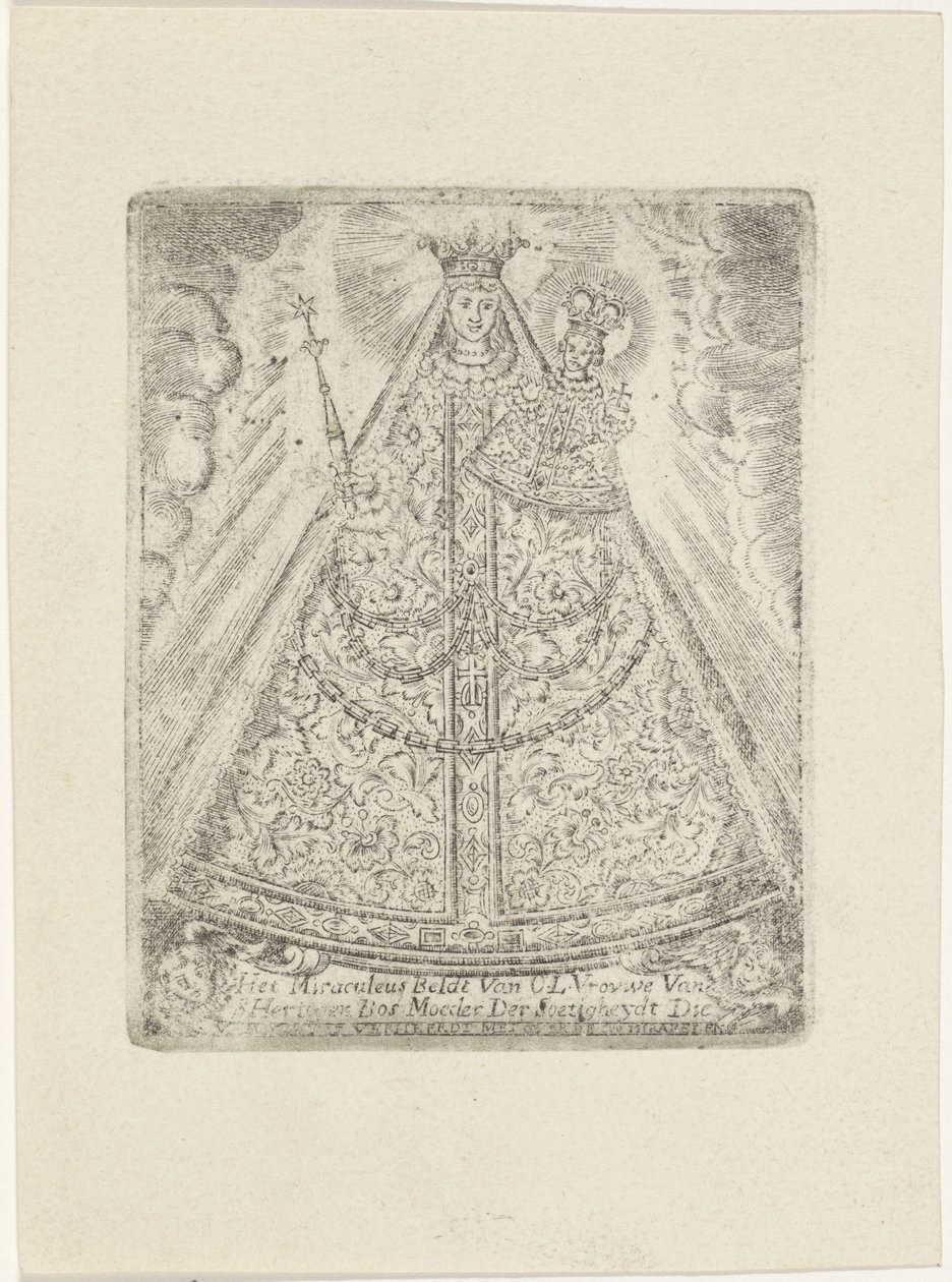 Estatua de la Dulce Dama de Den Bosch El Milagroso Beldt de Nuestra Señora de la Madre Hertogen Bos Der Soetigheydt (...) de Anonymous