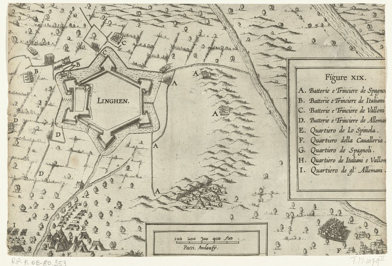 Asedio y conquista de Lingen por Spinola, 1605 de Anonymous