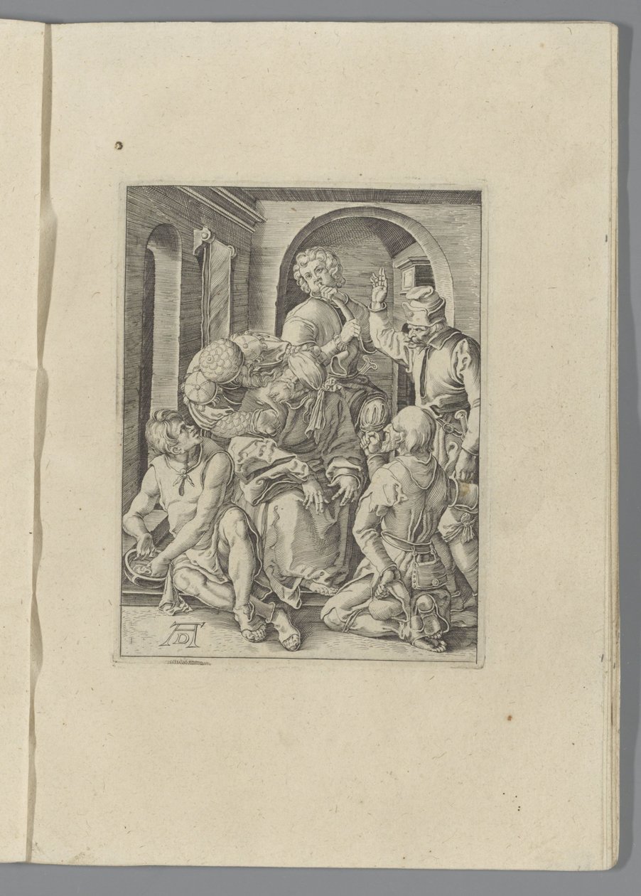 burla de cristo La pequeña pasión (título de la serie) Passio Christi Ab Alberto Durer Nurenburgensi Effigiata (título de la serie) de Anonymous
