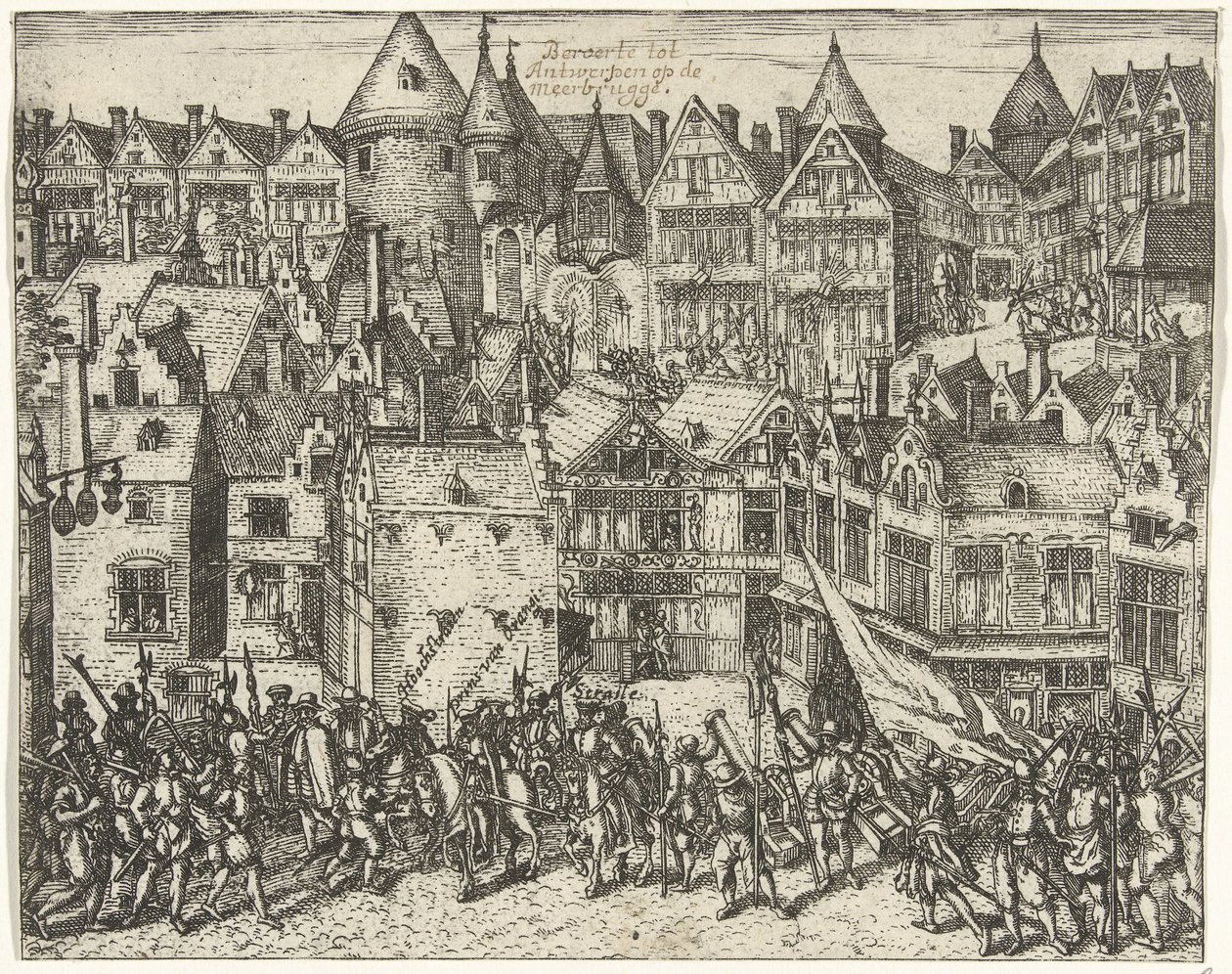 Rebelión calvinista en Amberes, 1567 de Anonymous