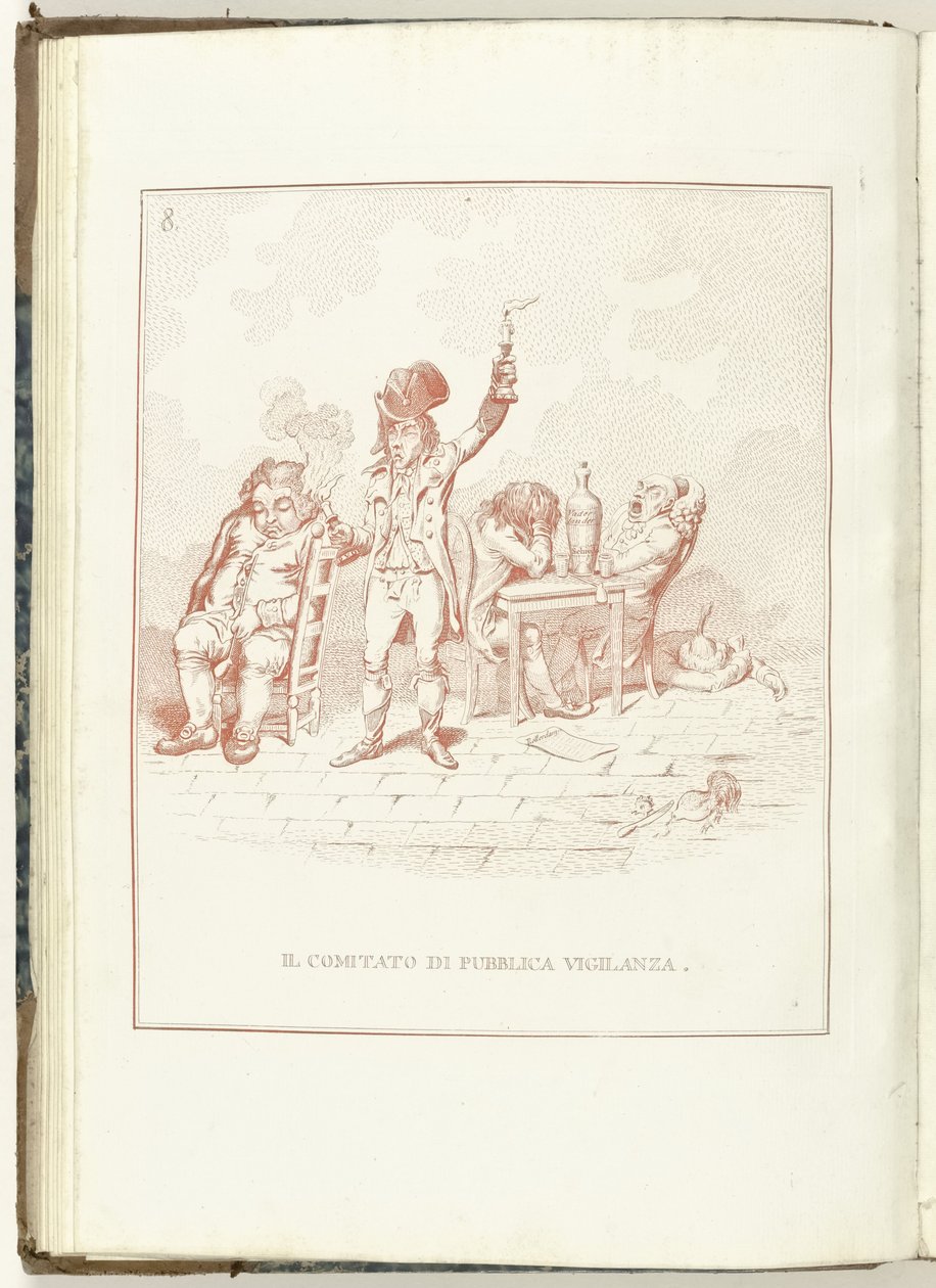 Comité van Algemene Waakzaamheid, 1795 El Comité de Supervisión Pública (título sobre objeto) Hollandia Regenerata (Italianse kopie) (título de la serie) La regeneración de Holanda: spechio a todos los pueblos regenerados (título de la serie sobre el objet de Anonymous