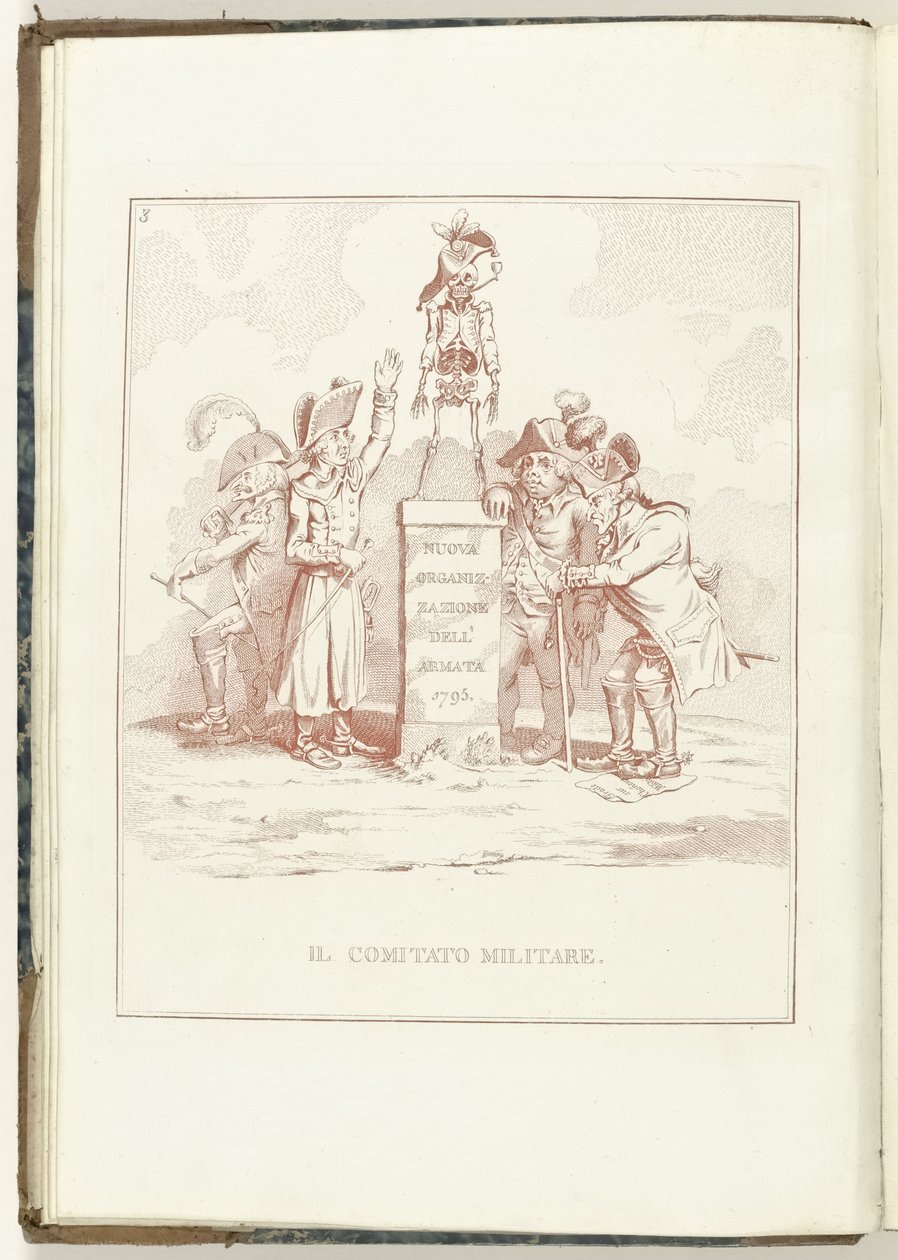 Comité van Militaire Zaken, 1795 El Comité Militar (título sobre objeto) Hollandia Regenerata (Italianse kopie) (título de la serie) La regeneración de Holanda: spechio a todos los pueblos regenerados (título de la serie sobre el objeto) de Anonymous