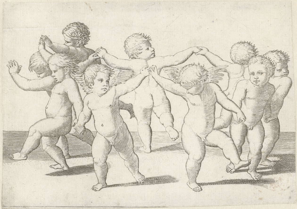 Putti bailarín de Anonymous