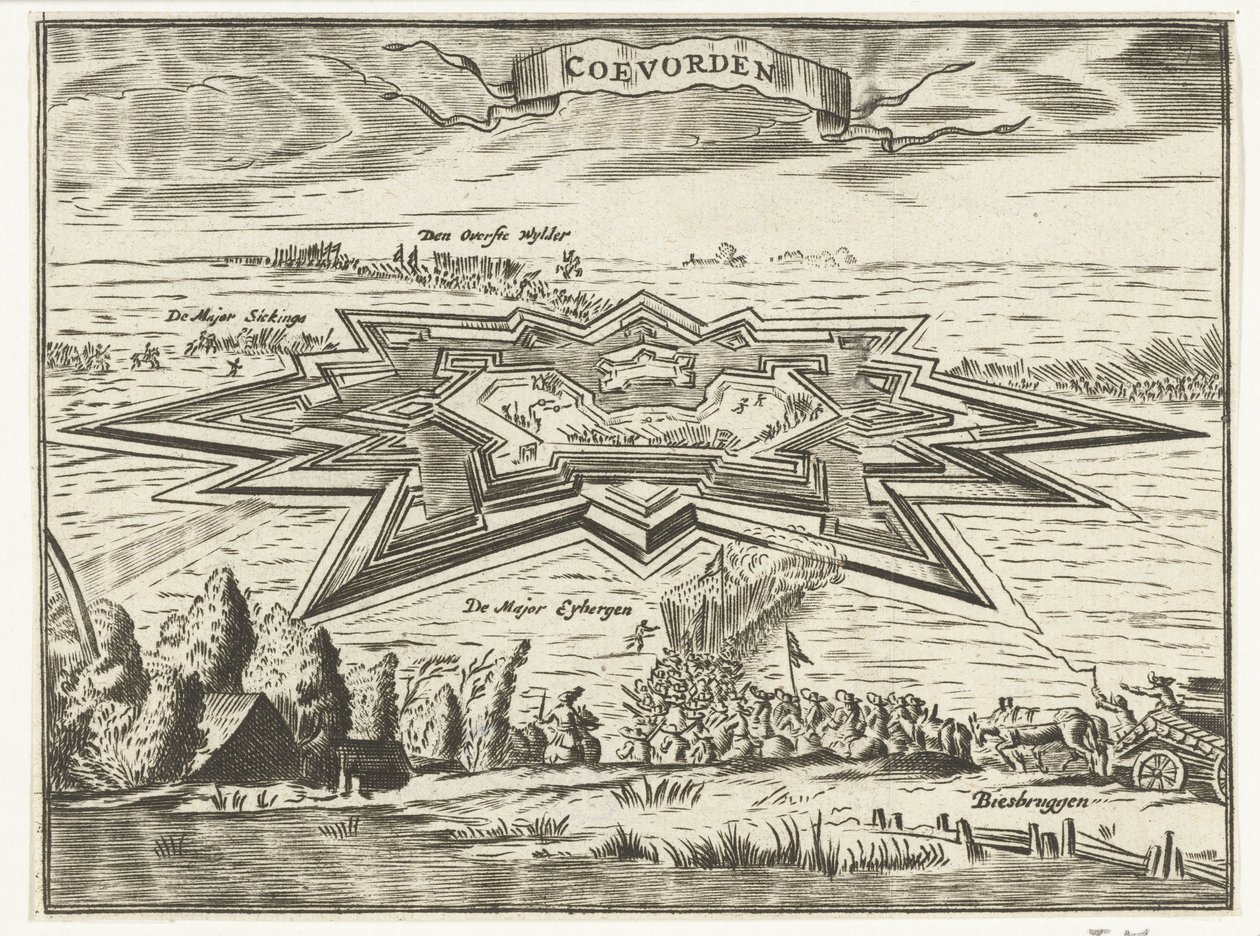 El asalto a Coevorden, 1672 de Anonymous