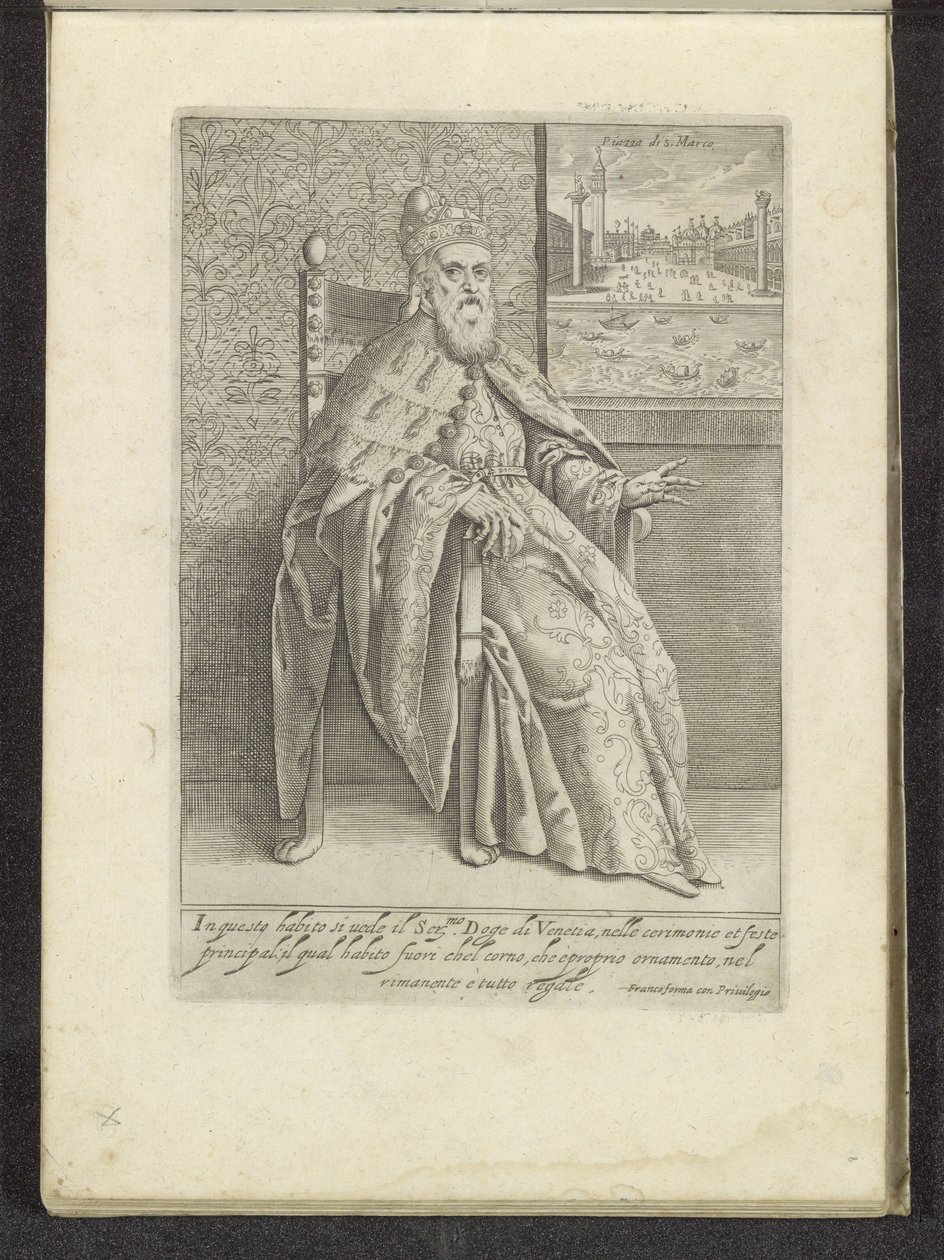 Dux de Venecia Scènes uit het Venetiaanse leven (título de la serie) Habiti d