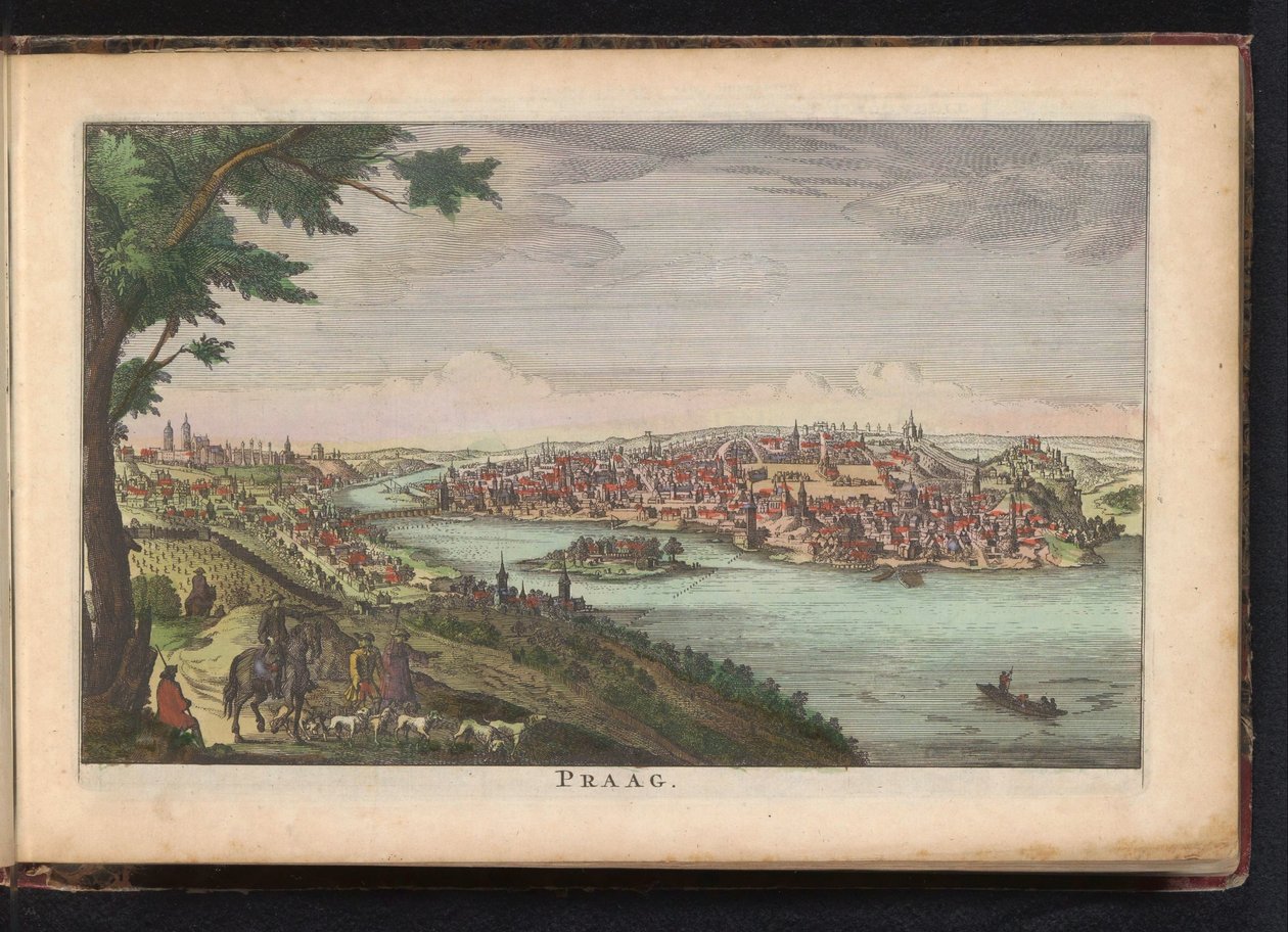 Vista de Praga Praga (título sobre objeto) de Anonymous