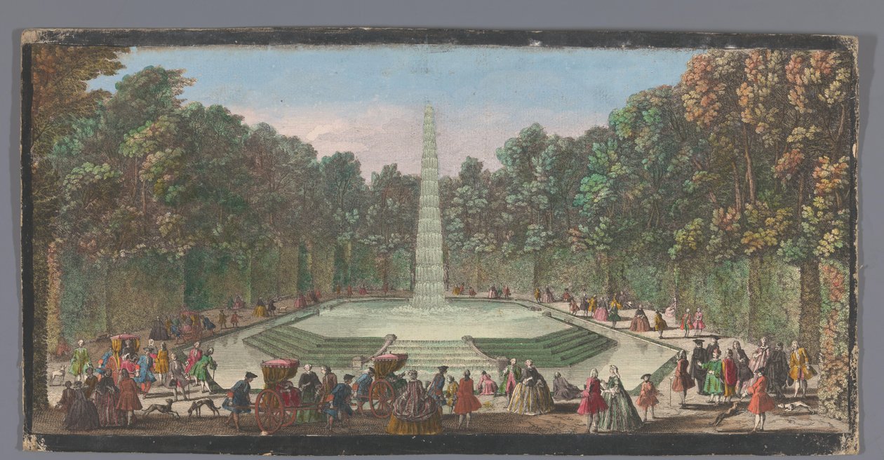 Vista de la Fontaine de l