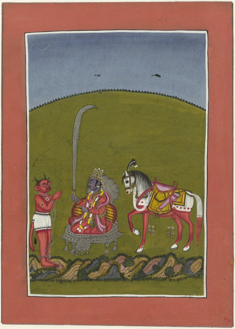 Kalki (la futura encarnación de Vishnu)
Avatares de Vishnu (título de la serie) de Anonymous