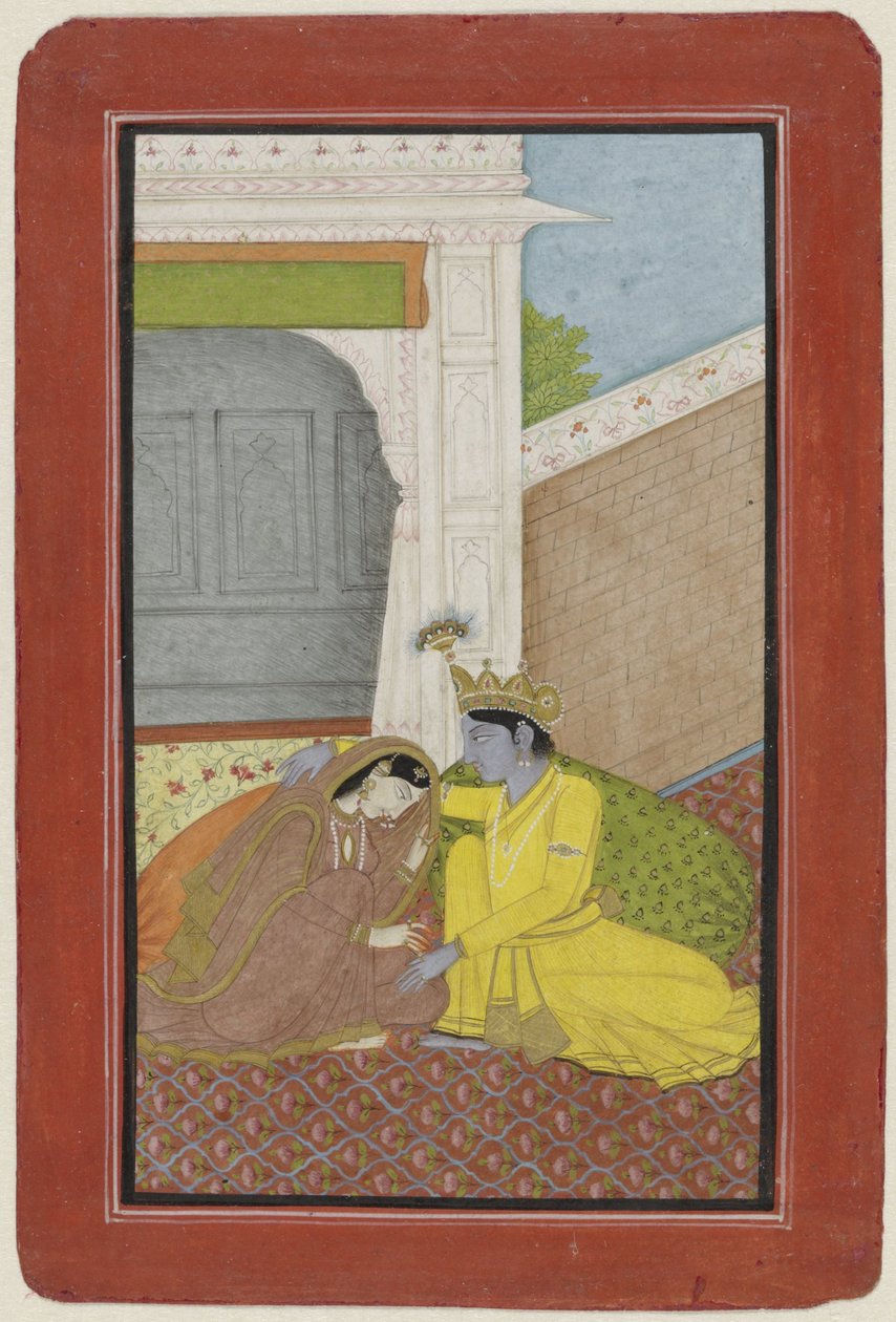 Krishna y Radha de Anonymous