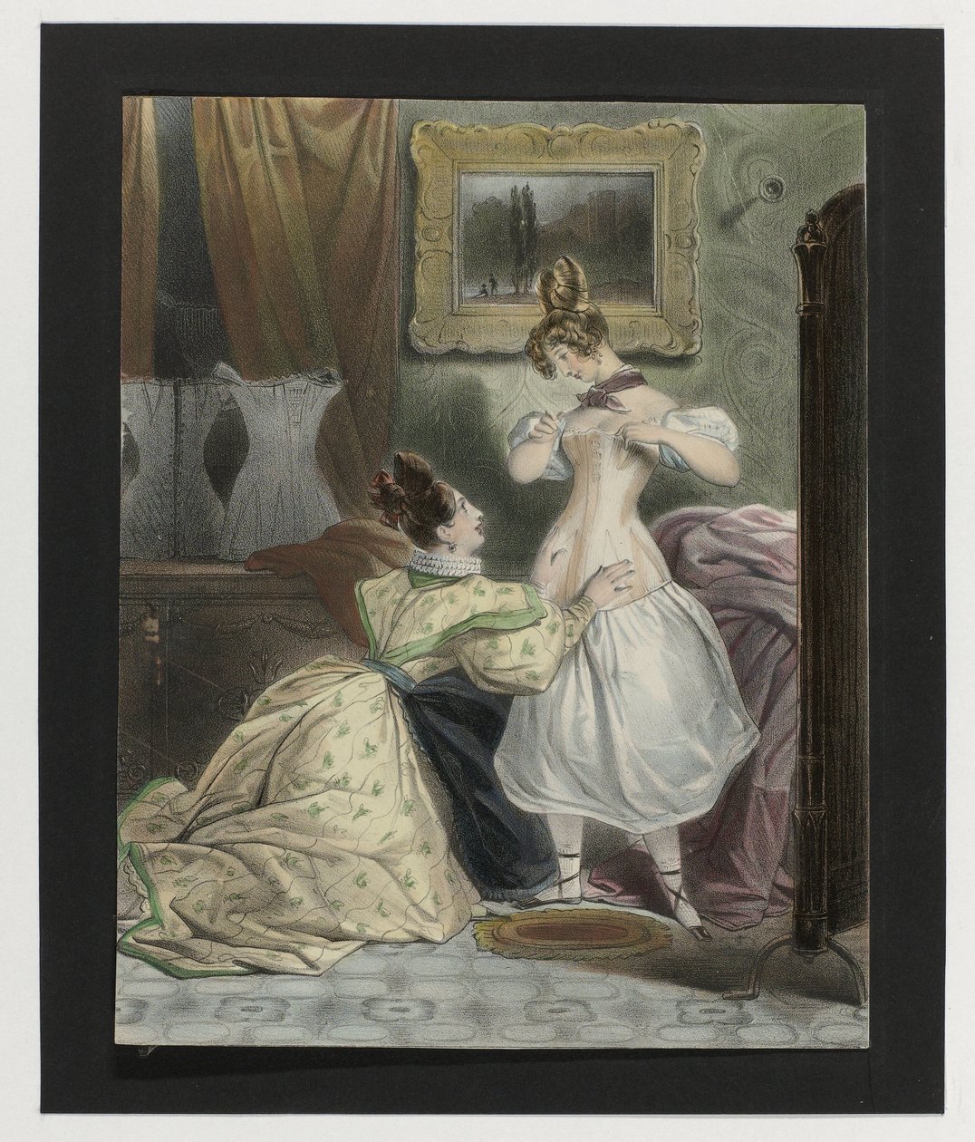 El M.de de Corsets, ca. 1832: Este es el verdadero (...) de Anonymous