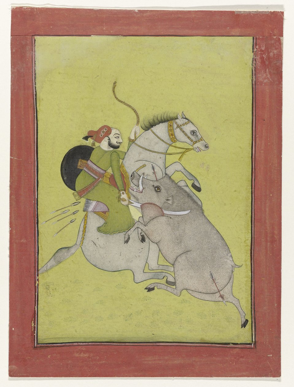 Maharajá Umed Singh de Bundi
El Maharajá Umed Singh, matando un jabalí de Anonymous