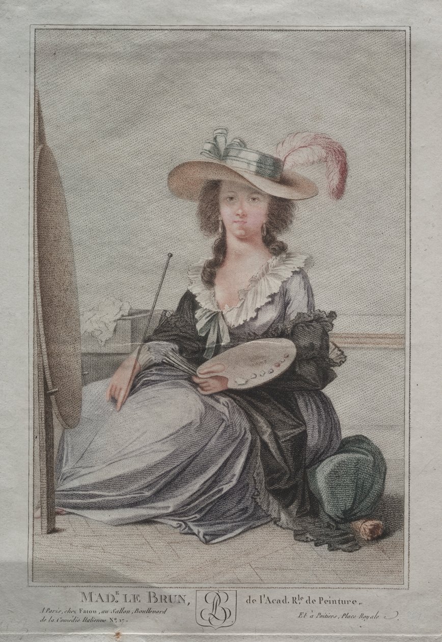 Mme Vigée Lebrun de Anonymous