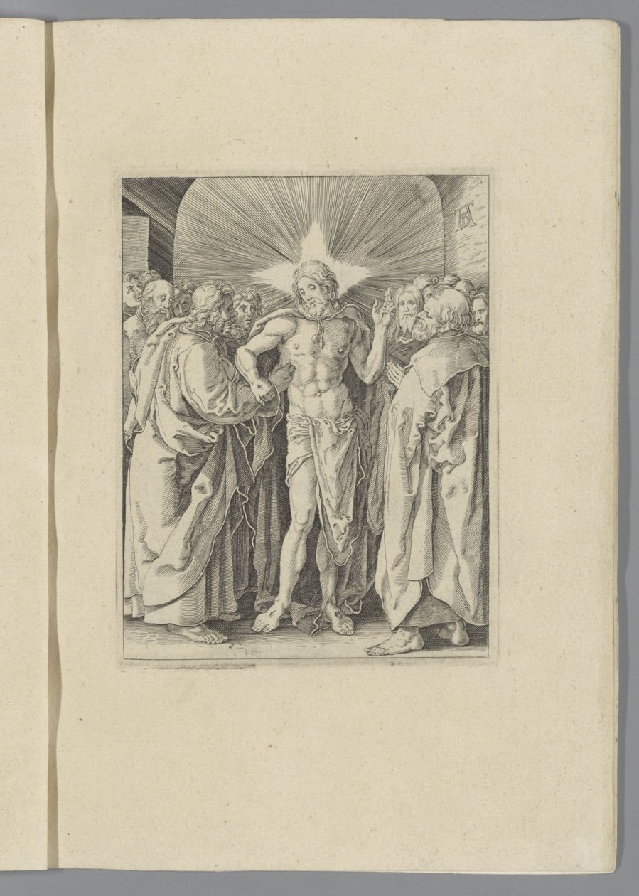 Ongelovge Thomas De kleine Passie (título de la serie) La Pasión de Cristo representada por Albert Durer de Nuremberg (título de la serie) de Anonymous