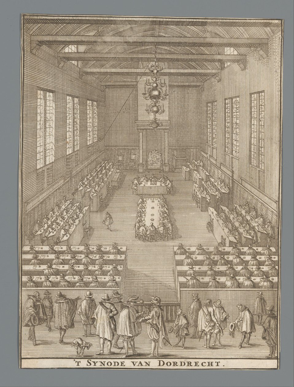 Apertura del Sínodo de Dordrecht, 1618
Sínodo de Dordrecht (título en el objeto) de Anonymous