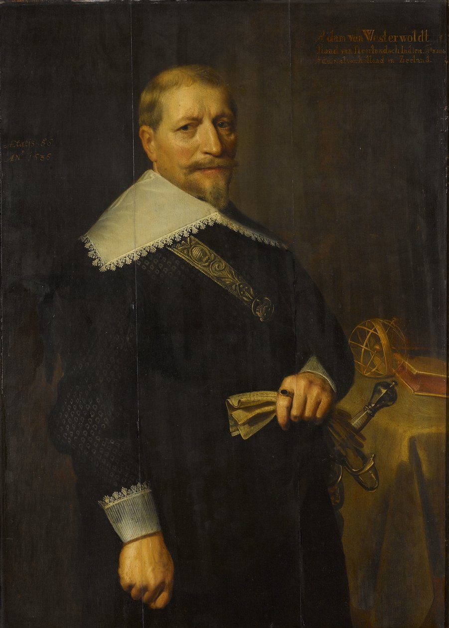 Retrato de Adam van Westerwolt (1580-1639) de Anonymous