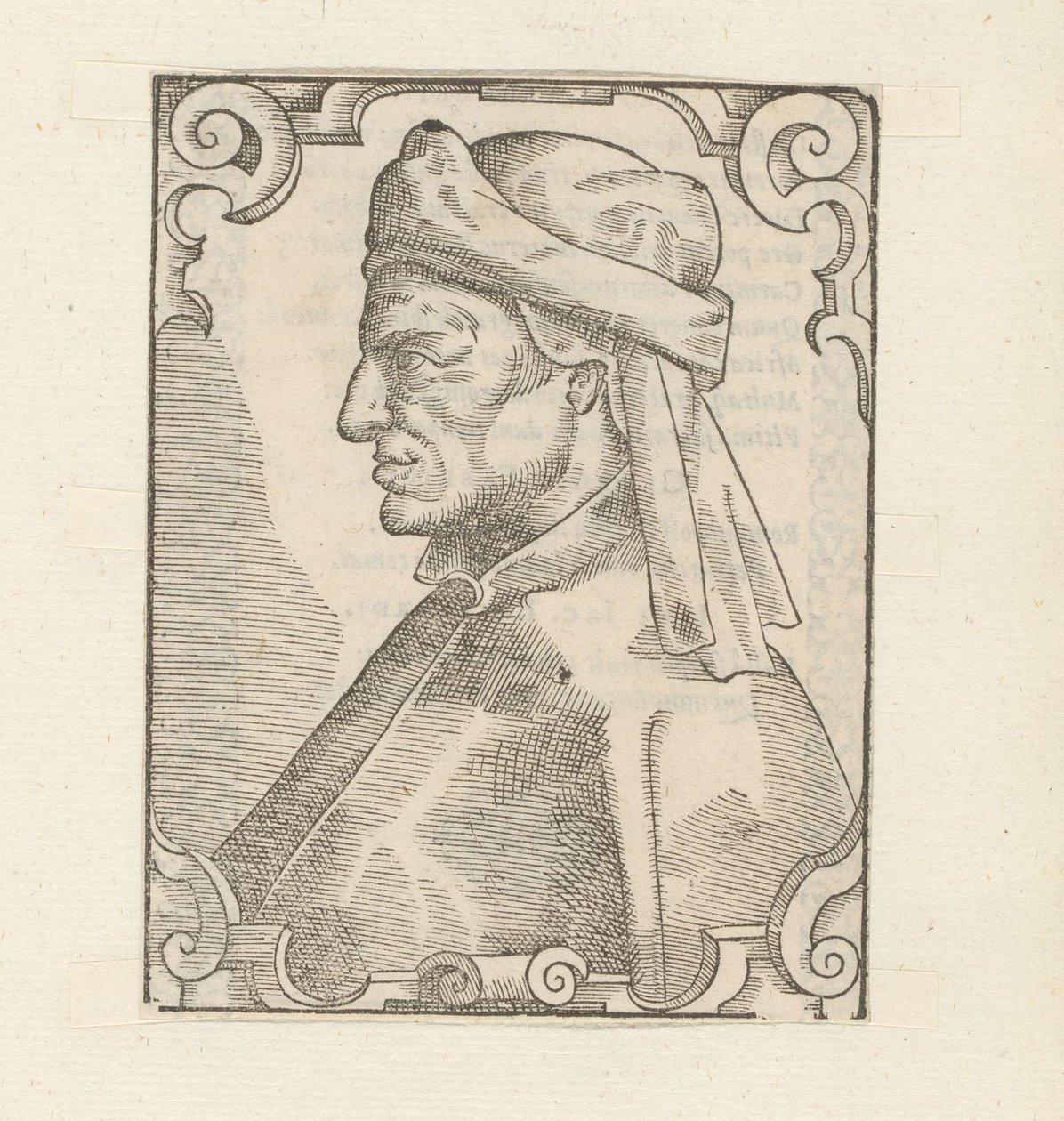 Portret van Bartolus van Sassoferrato de Anonymous