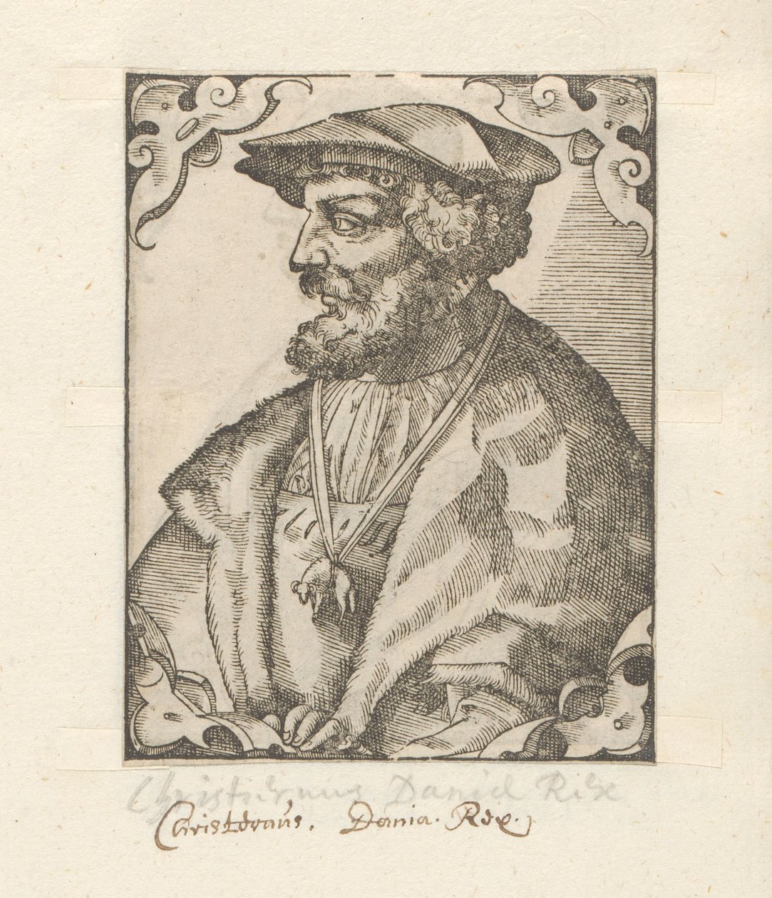 Retrato de Christian I de Dinamarca de Anonymous