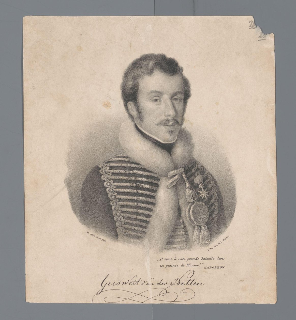 Retrato de Cornelio Antonio Geisweit van der Netten de Anonymous
