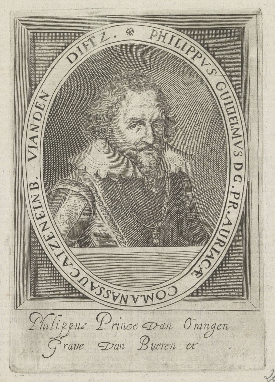 Retrato de Philip William, Príncipe de Orange de Anonymous