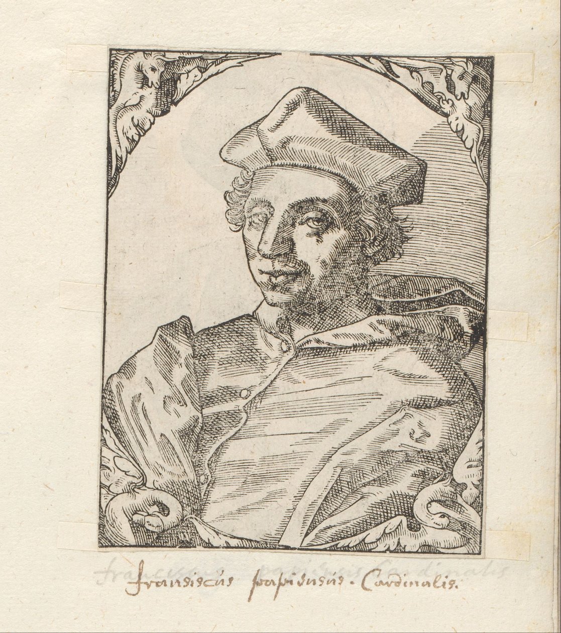 Portarretrato de Francesco Alidosi de Anonymous