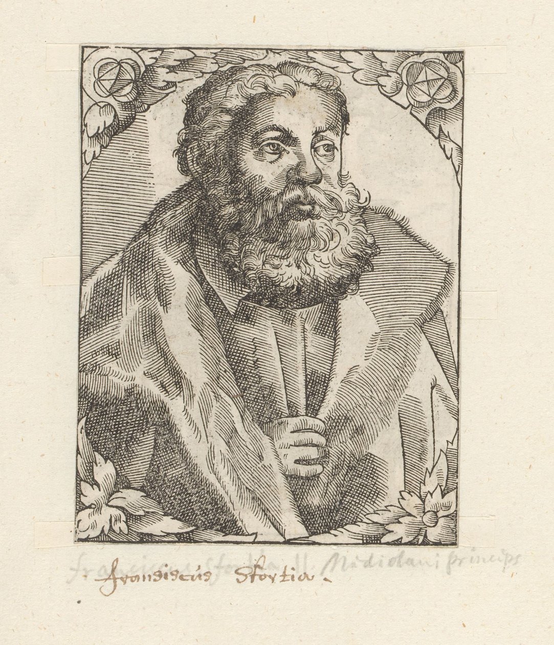 Portarretrato de Francesco II Sforza de Anonymous