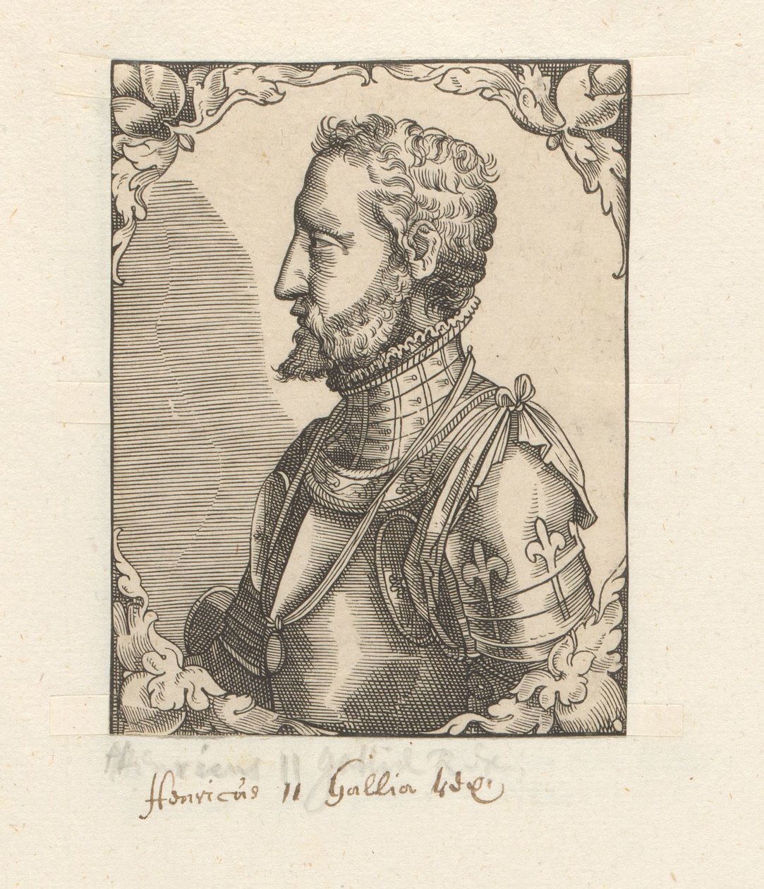 Retrato de Enrique II, Rey de Francia de Anonymous