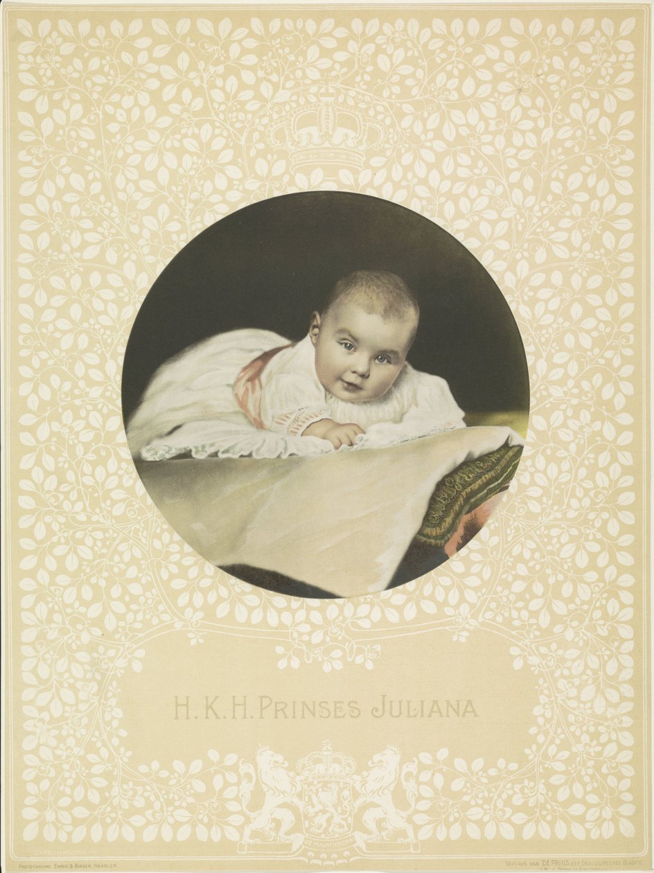 Retrato de Juliana, Reina de los Países Bajos de Anonymous