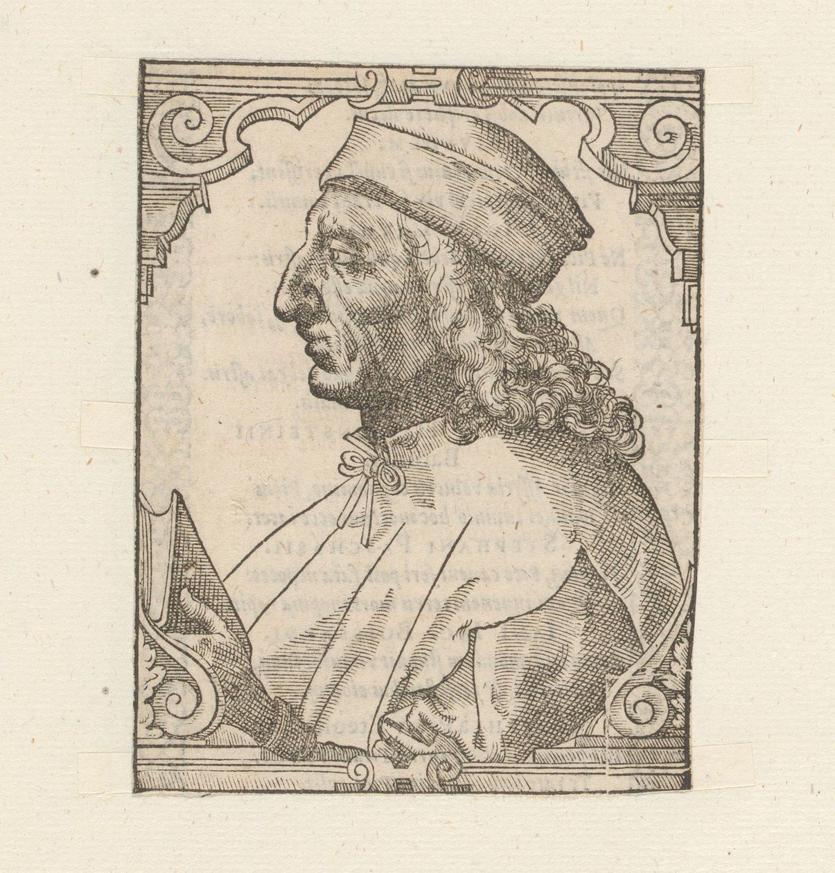 Portret van Julius Pomponius Laetus de Anonymous