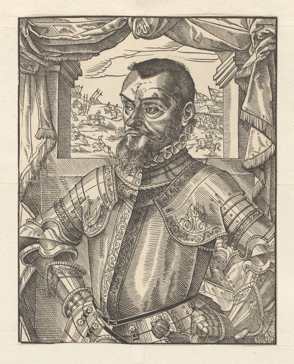 Retrato de Lázaro de Schwendi de Anonymous