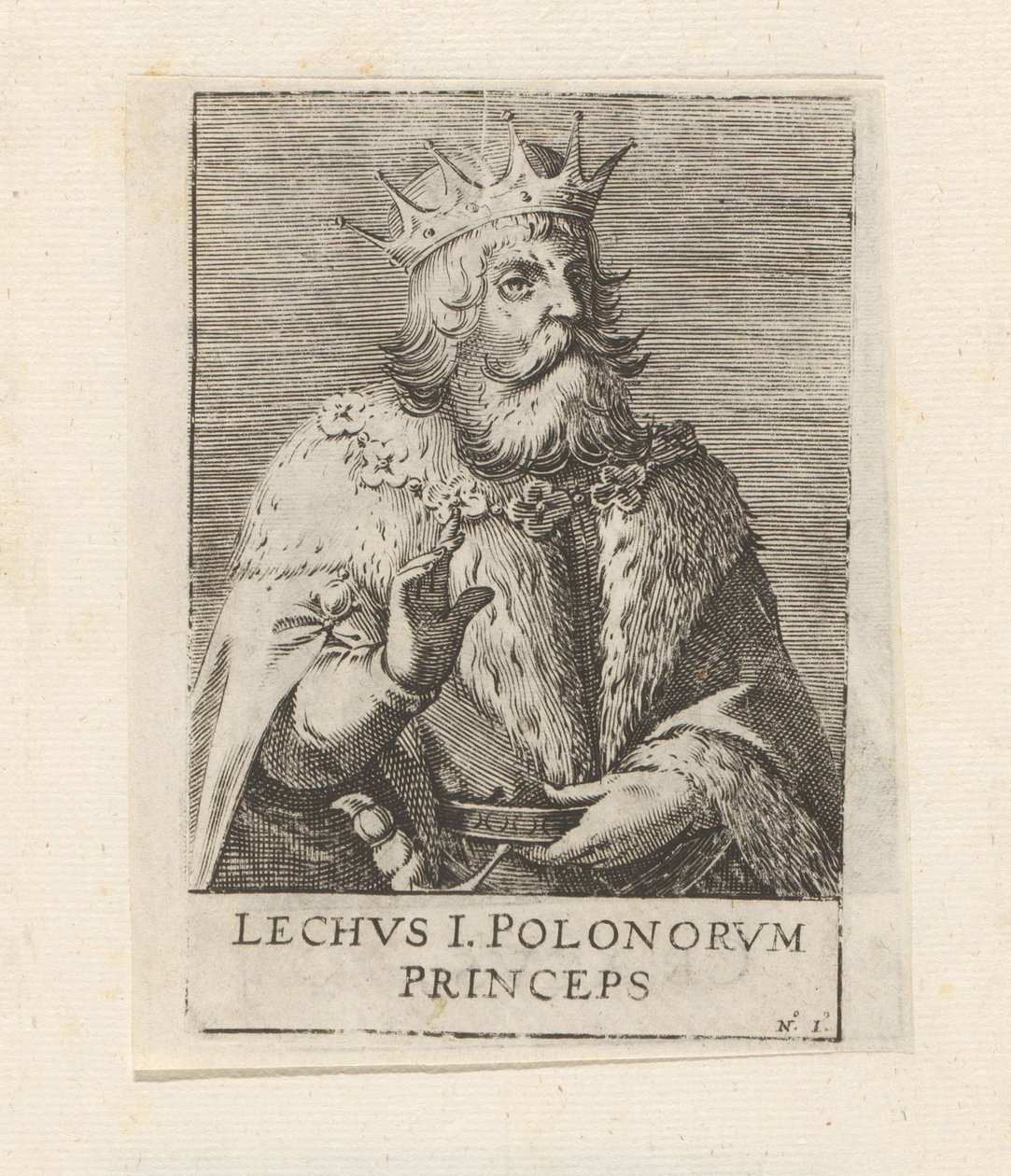 Retrato de van Lech I de Anonymous