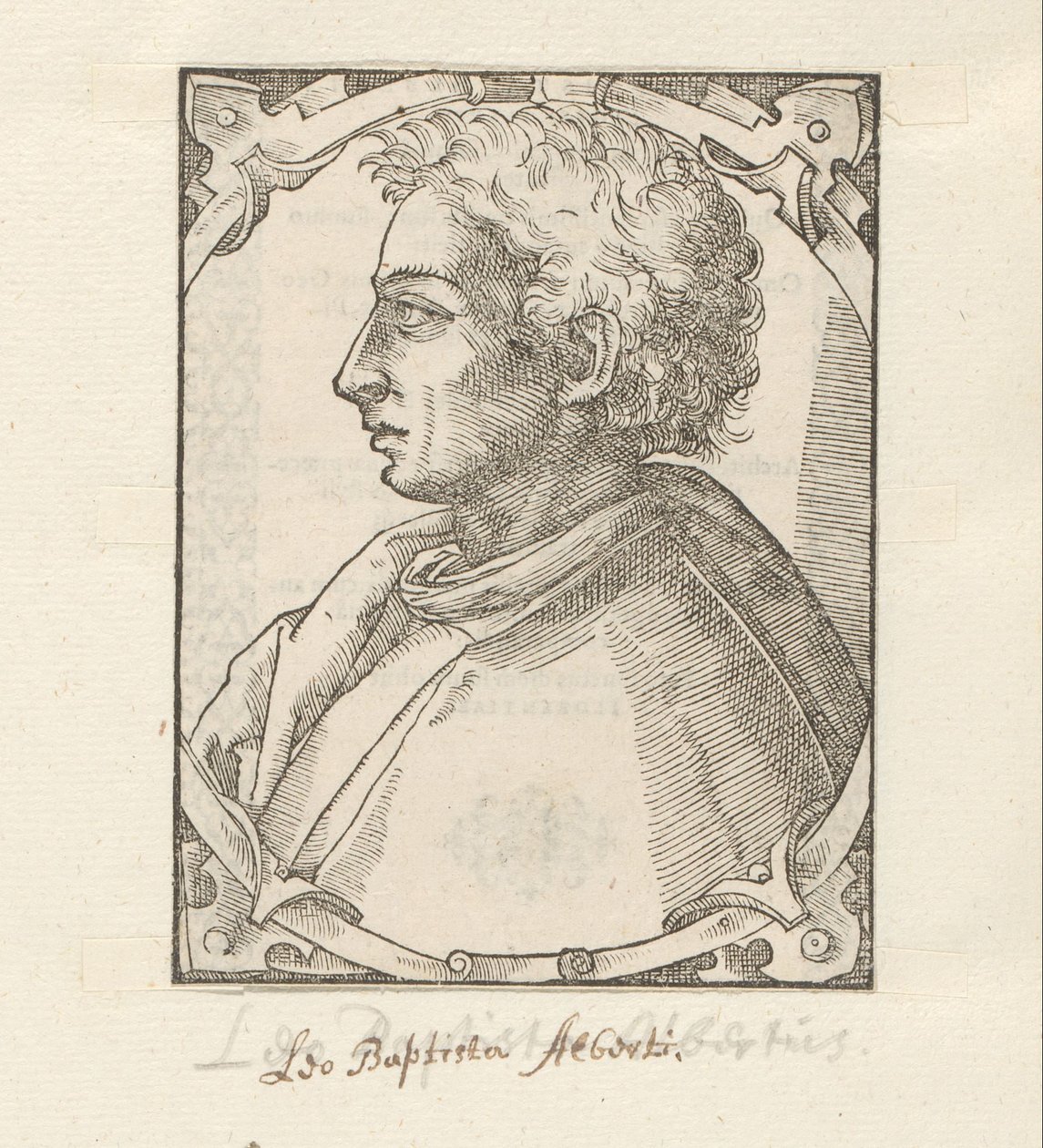Portret de León Battista Alberti de Anonymous