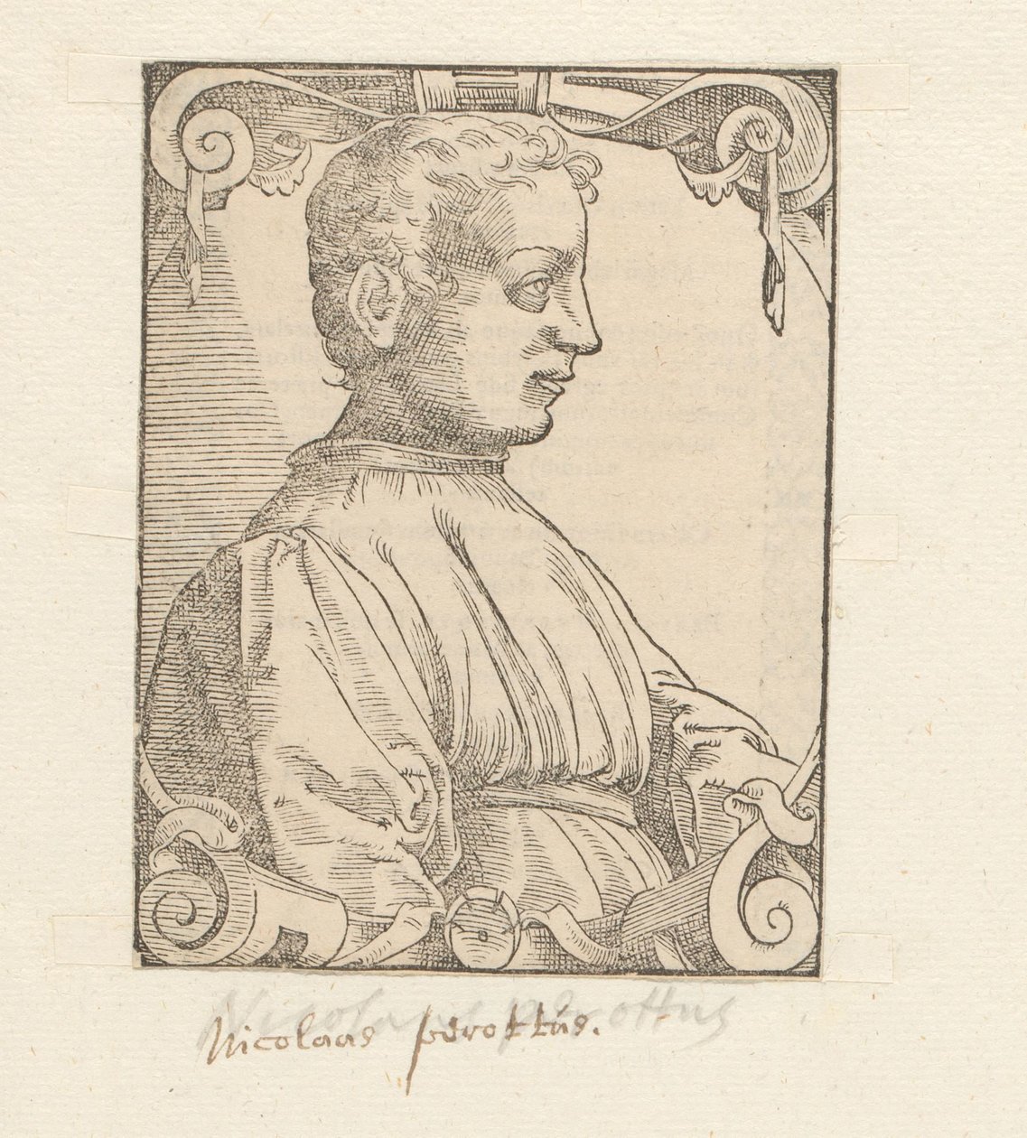 Retrato de Nicolás Perotti de Anonymous