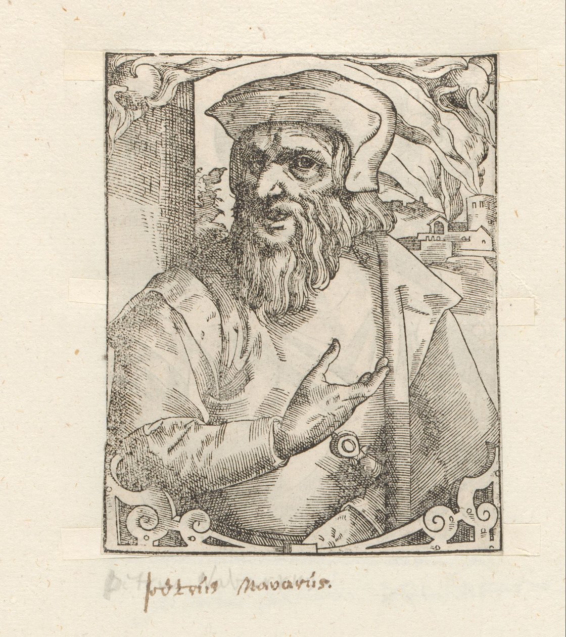 Portret van Pedro Navarro de Anonymous