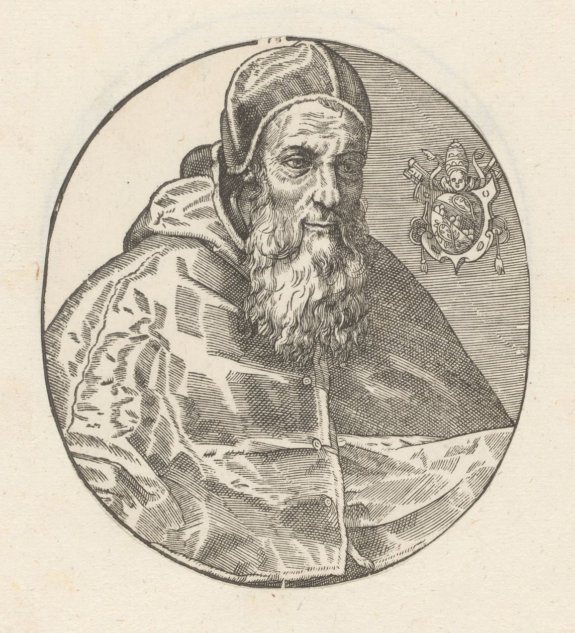 Retrato del Papa Julio III de Anonymous
