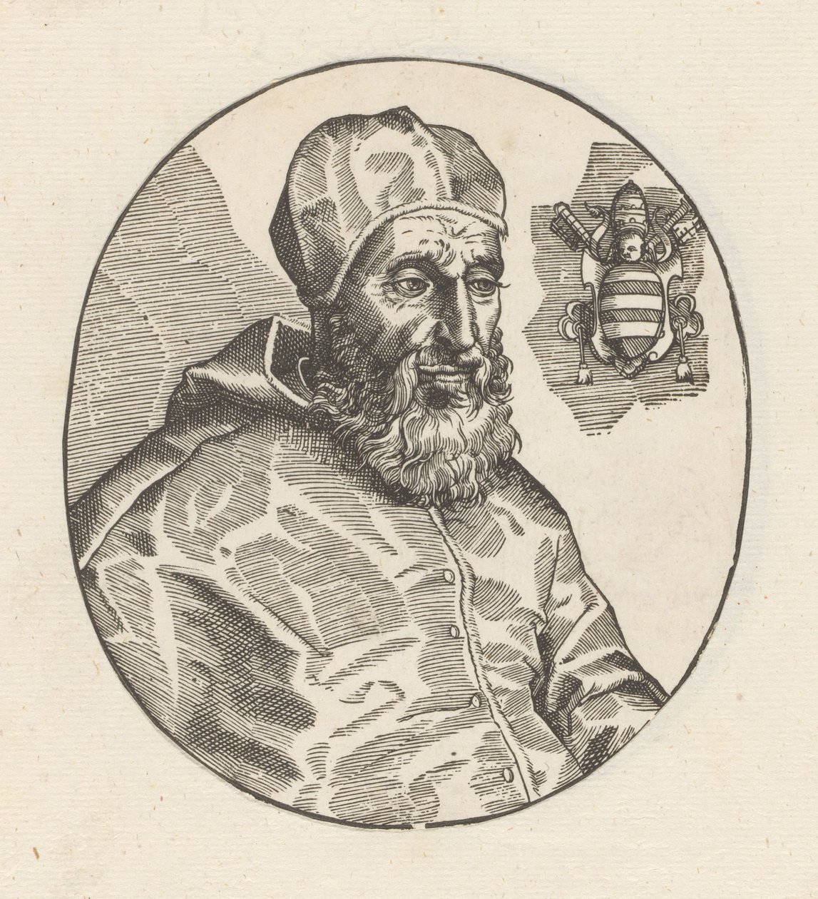Retrato del Papa Pablo IV de Anonymous