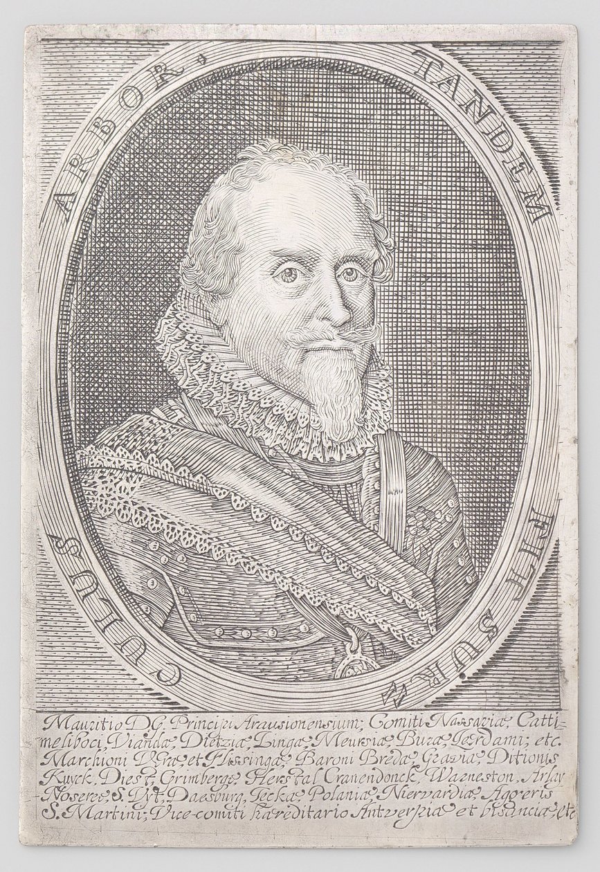 Retrato del Príncipe Mauricio de Nassau de Anonymous