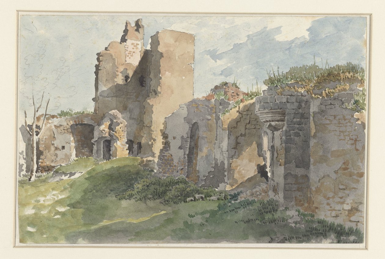 Ruinas del castillo de Chevreuse de Anonymous