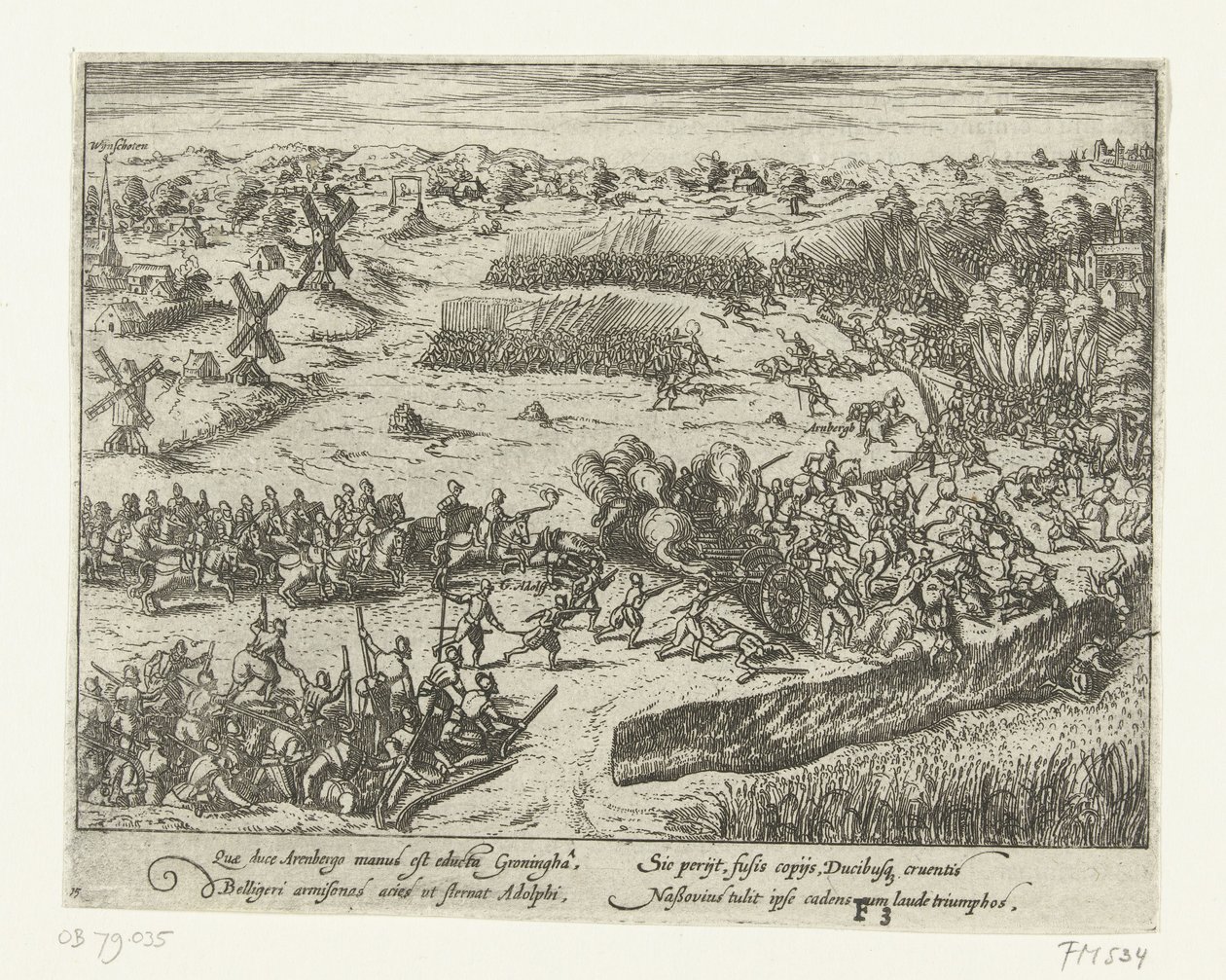 Batalla de Heiligerlee, 1568 de Anonymous