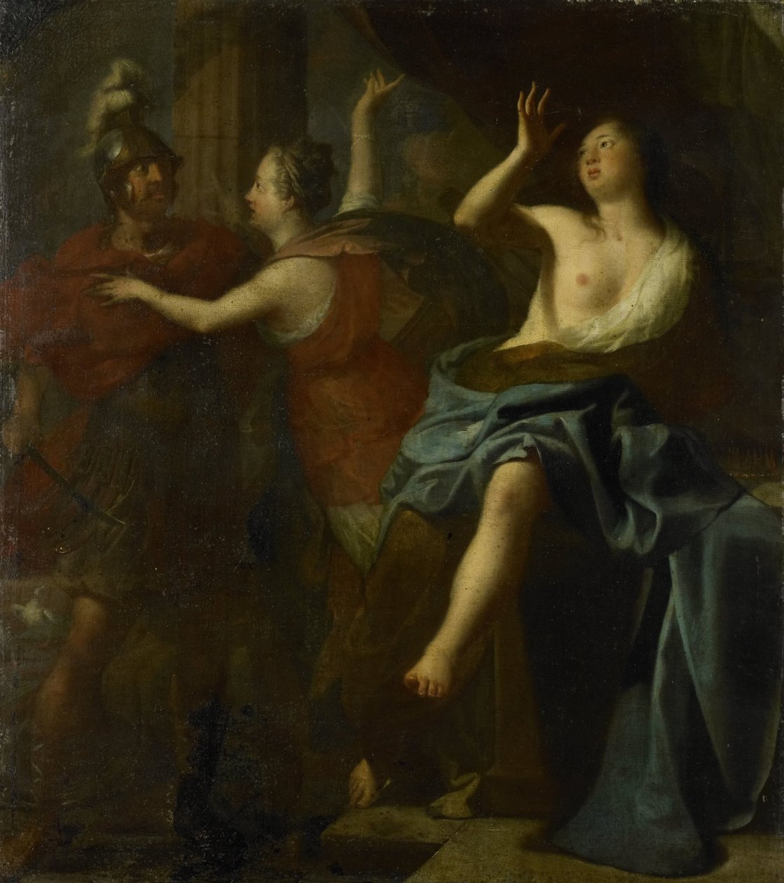Tarquinio y Lucrecia de Anonymous