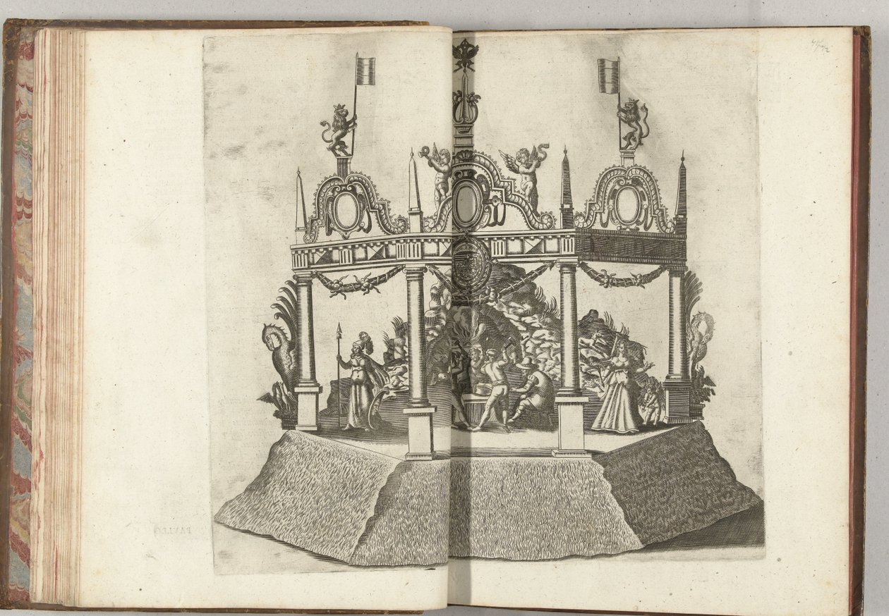 Escena con la Fragua de Vulcano, 1594 de Anonymous