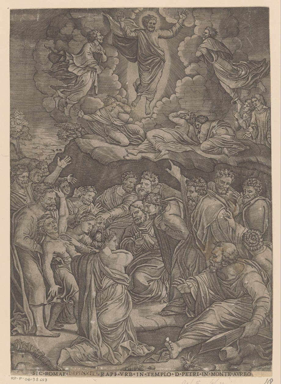 Transfiguración de Cristo en el Monte Tabor de Anonymous