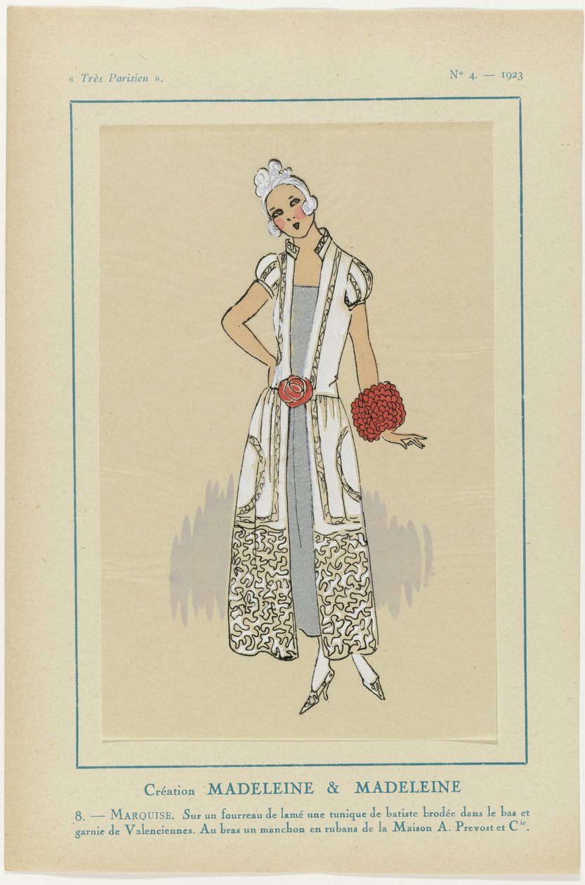 Muy parisino, 1923, nº 4: 8. - MARQUESA. En una vaina... de Anonymous