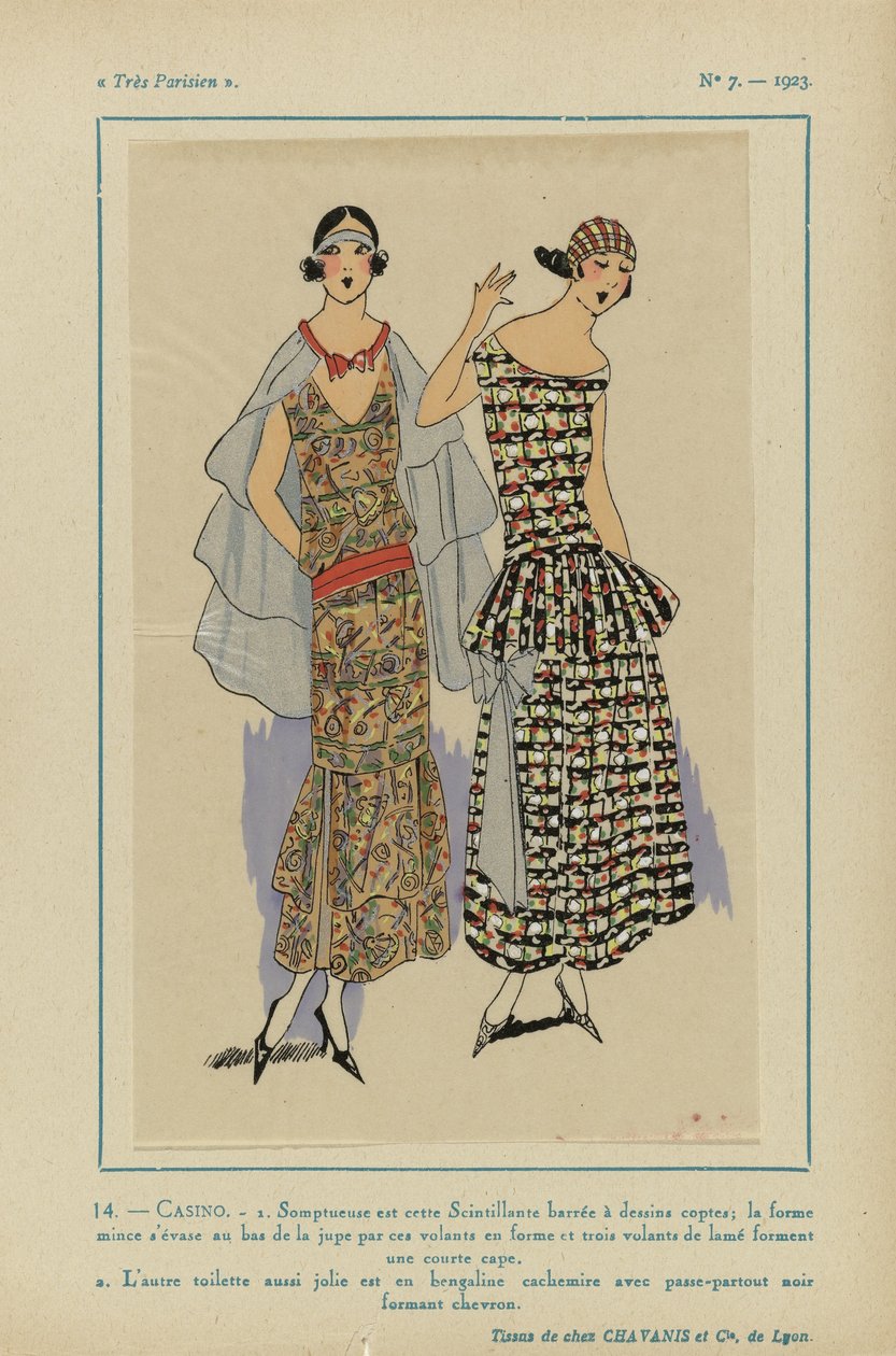 Muy parisino, 1923, nº 7: 14.- CASINO. / 1. Suntuoso es este Espumoso... de Anonymous