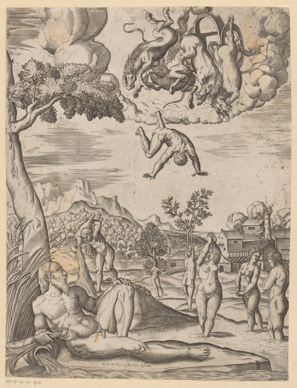 Val van Phaëthon de Anonymous