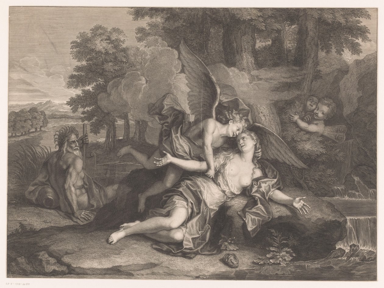 Venus consolada por Amor de Anonymous