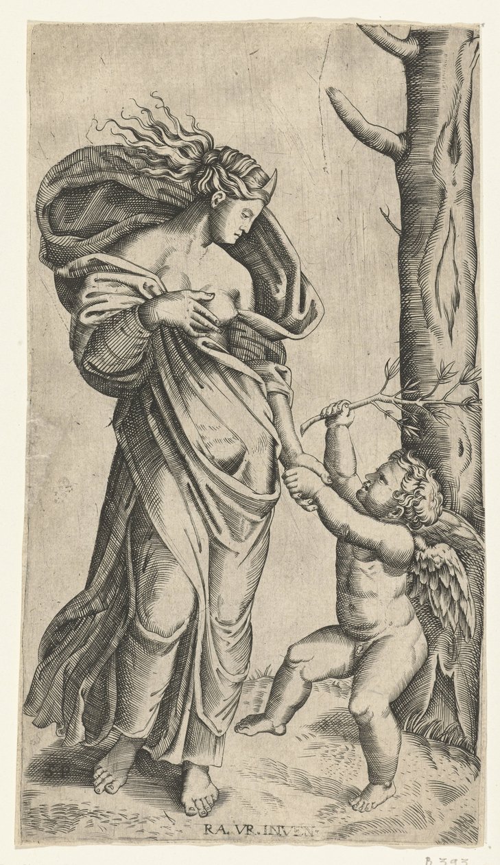 Reconciliación de Minerva y Cupido Paz de Anonymous