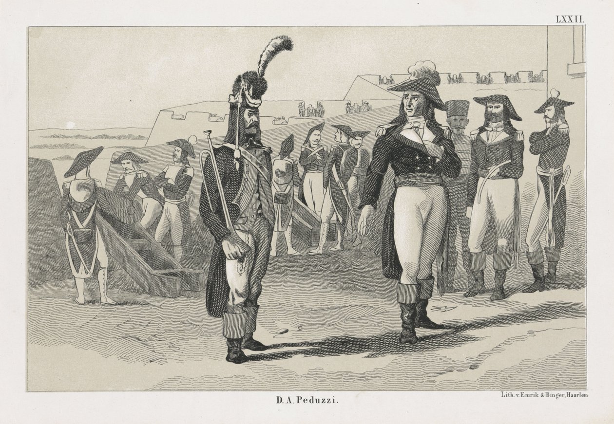 Willemstad reclamado por los franceses, 1793 de Anonymous